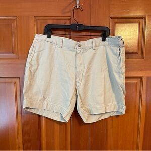 Polo Ralph Lauren chino shorts.  Stone color size 40.  6” inseam.
